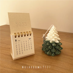 Korean Version of Super Mini Version of Super Simple Desktop Cute Ornaments 2022 Calendar Desk Calendar Portable