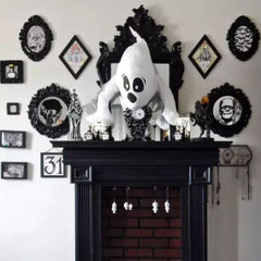 Halloween Bumping Window Ghost Window Decoration Broken Window Ghost Halloween Outdoor Door Window Wall Halloween Decoration