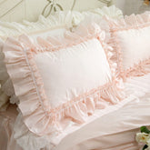 2pcs pillow case European princess big ruffle pillow cover handmade lace pillow cases embroidery pillow sham sweet cake layers