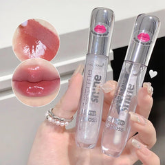 YICKYUE Lasting Mirror Pearl Diamond Lip Gloss Waterproof Moisturizing Liquid Lipstick Shine Glitter Lip Gloss Women Makeup Cosmetics