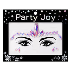 1 Sheet Glitter Face Jewels Stickers Diamond Party Makeup Body Art Eyeliner Jewelry Sticker Eyes Tattoos Rhinestones Beauty