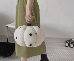 Yickyue Creative Wave Point Pumpkin Pillow Nordic Retro Style Pumpkin Pillow Light Luxury Home Decoration Children's Pumpkin Pillow