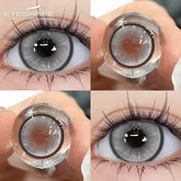 YICKYUE - 1Pair Colorcon Colored Contact Lenses for Eyes Brown Eye Lens Green Lenses Blue Eye Contacts Korean Lenses Yearly Lens