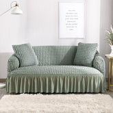Elastic sofa cover sectional corner sofa covers for living room plain dyed couch cover 1/2/3/4 seater