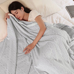 Yickyue Autumn Winter Thickened Blanket Nap Blanket Sofa Bed Milk Fleece Flannel Blanket Cover Plaid Bedspread Quilt Coral Plush Bedding