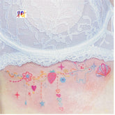 YICKYUE - Lasting Fake Tattoo for Woman Cartoon Strawberry Art Tattoo Sticker Cute Temporary Tattoos Waterproof Tatuajes Temporales