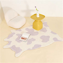 YICKYUE - Flower Living Room Non-slip Carpet Simple Girl Bedroom Bedside Carpets Leisure Restaurant Coffee Table Large Area Decorative Rug