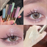 Yickyue Shimmer Double-head Eyeshadow Liquid Matte Pearlescent Eye Shadow Korean Makeup Eyes Glitter Beauty Long Lasting Cosmetics
