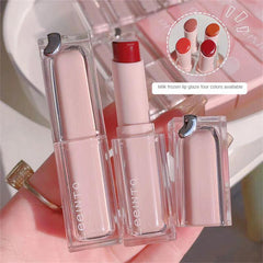 Yickyue Creamy Lipstick Moisturizing Mirror Gloss Jelly Lip Gloss Waterproof Long Lasting Not Stick Cup Lip Glaze Make Up Cosmetics
