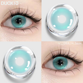 YICKYUE - 1Pair Korean Contact Lenses for Eye with Prescription Myopia Blue Fashion Green Lenses Beauty Pupils Lenses Natural Lens