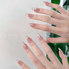 Shiny Cat Eye Handmade Press On Nails