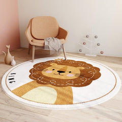 Bubble Kiss Soft Round Carpets Home Decor Rugs Living Room Floor Mat Comfortable Kid Gift Rug Decorate Salon Thicker Pile Fluffy
