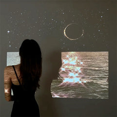 Creative Galaxy Light Projector Earth Projection Lamp Background Atmosphere Night Light Party Decor Birthday Gift Photo Props