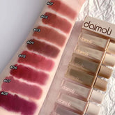 Yickyue 8 Color Velvet Lip Glaze Pigment Transparent Matte Lipstick Non-Stick Coating Cup Waterproof Sexy Lip Gloss Korean Makeup Tools
