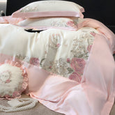 Yickyue - Aesthetic Embroidery Home Textiles Duvet Cover Bedding Set