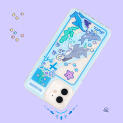 GeekShare Case For IPhone 12 Mobile Phone Protective Shell Shark Party Soft Transparent IPhone 12 pro Cases Edge Anti-fall 2022