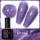 BORN PRETTY 10ml Gel Nail Polish Semi Permanent Autumn Winter Color Series Soak Off UV LED Glitter Nail Gel Need Matte Top Coat