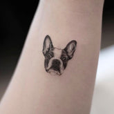 Waterproof Temporary Tattoo Sticker Cute Puppy Design Body Art Fake Tattoo Flash Tattoo Arm Female Male
