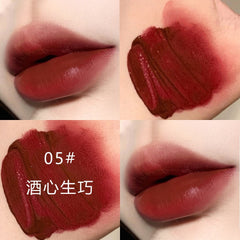 Sexy Red Lip Glaze Velvet Matte Lip Gloss Cosmetic Lasting Moisturizer Waterproof Lipstick Liquid Lips Tint Bulk Wholesale