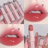 Yickyue Creamy Lipstick Moisturizing Mirror Gloss Jelly Lip Gloss Waterproof Long Lasting Not Stick Cup Lip Glaze Make Up Cosmetics