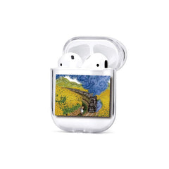 3D Art painting Van Gogh silicone earphone case for apple airpod pro 3 wireless bluetooth charging cover for airpod 1/2 box capa