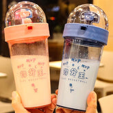 Yickyue 500ml Creative Shooting Basket Water Bottle Funny Basketball Game Plastic Water Cup Large Capacity Student Sports Water Bottles
