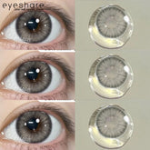 1Pair Gray Eye Color Lens Gray Colored Pupils for Eyes Natural Fashion Gray Lenses Korean Style Eye Brown Contacts