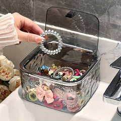 YICKYUE - Laundry Pods Container Clear Storage Box For Washing Capsules Laundry Detergent Dispenser Laundry Room Storage Organizer