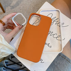 Luxury Solid Color Liquid Silicone Shockproof Case For iPhone 11 12 13 Pro Max XR X XS 3 in 1 Camera Protection Soft Cover Capa