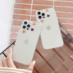 Camera bear sweet phone case for iphone 11 12 mini pro max xs max xr x 8 7 plus se 20 cute soft silicone cartoon shell funda