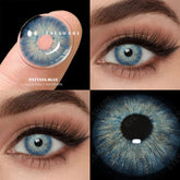 YICKYUE - 1Pair Color Contact Lenses for Eyes Blue Color Lenses Natural Gray Pupils for Eyes Green Lenses Brown Contacts Yearly Lens