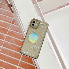 Moon sunset soft silicone cute phone case for iphone x xr xs max 11 12 mini pro max 7 8 plus se 20 couple cover shell conque