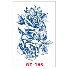 40 Designs Waterproof Lasting 15 Days Arm Tattoo Stickers Flash Fake Body Tattoos for Women/Man