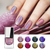 YICKYUE - Miss Cheering New 8 Color Diamond Laser Glitter Nail Polish Colorful Magic Laser Nail Polish 7ml Factory Wholesale Cosmetics Hot