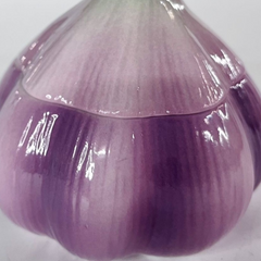 YICKYUE - Creative Purple Garlic Ceramic Storage Jar Exquisite Kitchen Storage Container Candy Nut Jar Multifunctional Storage Box Decor