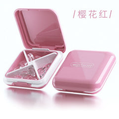 4 Grid Waterproof Medicine Pill Box For Storage Travel Pill Case Vitamins Container Plastic Box Capsules Organizer For Tablets