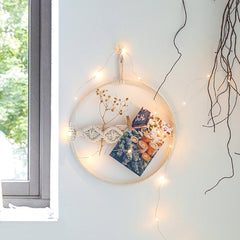 Photo Display Macrame Wall Hanging Boho Home Decor Aesthetic Room Decoration Wall Tapestry Women Bedroom Apartment Garden Decor