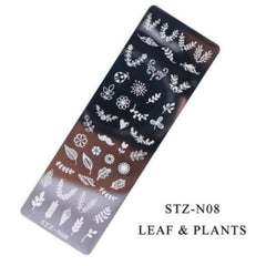 Christmas Designs Nail Stamping Plates Flower Geometry Animals DIY Gel Polish Nail Art Stamp Stencil Manicure Tools Template