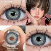 YICKYUE - 1 Pair Color Contact Lenses for Eyes Fashion Natural Brown Lenses Beauty Green Lense Blue Lenses Colorcon Eye Contact