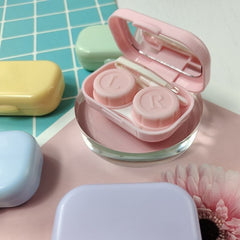YIMEIXI Color companion box travel with portable lens box operator delivered cheap lens container eye share box