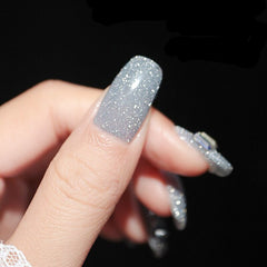 12 Colors 10ml Reflective Glitter Nail Gel Polish Sequins Semi Permanent Soak Off Top Coat UV Gel Nail Art Decoration Varnish