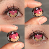 YICKYUE - 1pair Yashiro Nene Cosplay Colored Contact Lenses 12months