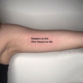 Waterproof Temporary Tattoo Sticker English Alphabet Design Body Art Fake Tattoo Flash Tattoo Arm Female