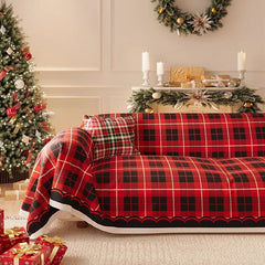 YICKYUE - 71X102 inches Chair Christmas Couch Cover Sectional Sofa Covers for Pets Dogs Kids Living Room Sofa Blankets Furniture Protector