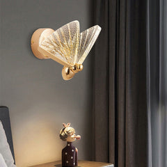Nordic modern Butterfly shape LED wall lamp Minimalist sconces lights indoor lighting home decor bedroom living room kitchen kid