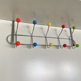 YICKYUE - Ins Style Creative Color Bead Hook Door Back Hook Traceless Nail Free Door Strap Bead Hanger Wall Decoration Gift Home Storage