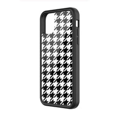 Houndstooth Silicone PC phone case for iphone 6S 7 8 Plus X Xs Max XR 11 12 Pro hard fundas for samsung s21 s30 note 21