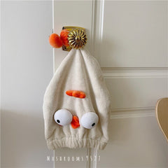 Cartoon Creative Funny Chick Dry Hair Cap Cute Quick-drying Absorbent Shower Cap Towel To Wipe Hair