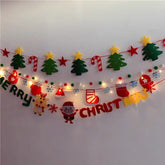 Yickyue Christmas Ribbon Gift Box Bandage Christmas Tree Bow Decoration 2m Linen Ribbon Diy Material Bag