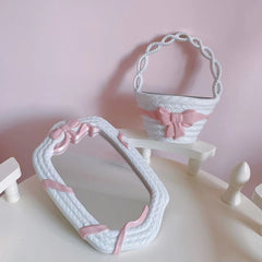 YICKYUE - House decoration set, cute mirror, storage rack